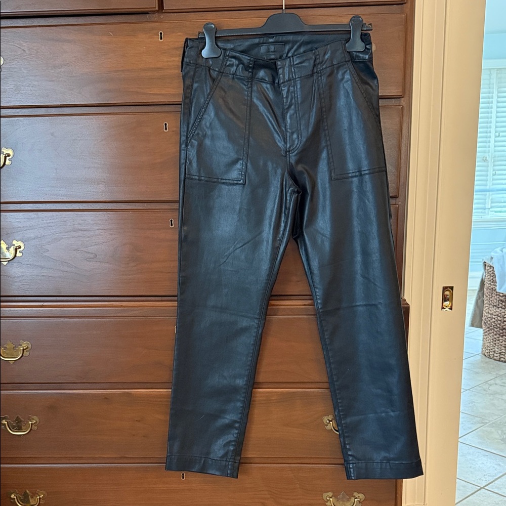 Kut from the Kloth black coated Pants